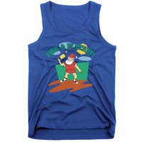 Dink And Be Merry! Santa Claus Fun Christmas Pickleball Memes Gift Tank Top