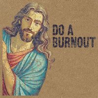 Do A Burnout Jesus Meme Funny Saying Hard Working Cotton Canvas Backpack