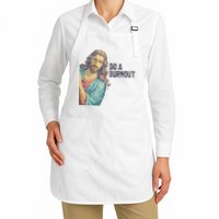 Do A Burnout Jesus Meme Funny Saying Hard Working Apron