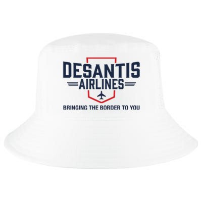 DeSantis Airlines Bringing The Border To You Funny Cool Comfort Performance Bucket Hat