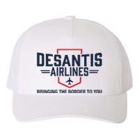 DeSantis Airlines Bringing The Border To You Funny Yupoong Adult 5-Panel Trucker Hat