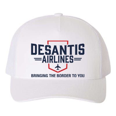 DeSantis Airlines Bringing The Border To You Funny Yupoong Adult 5-Panel Trucker Hat