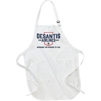 DeSantis Airlines Bringing The Border To You Funny Full-Length Apron With Pockets