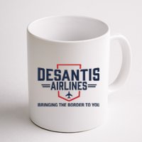 DeSantis Airlines Bringing The Border To You Funny Coffee Mug