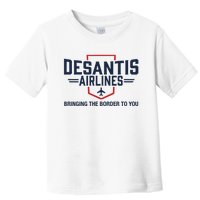 DeSantis Airlines Bringing The Border To You Funny Toddler T-Shirt