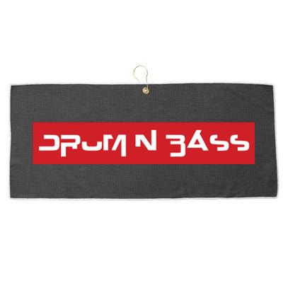 DRUM AND BASS Large Microfiber Waffle Golf Towel