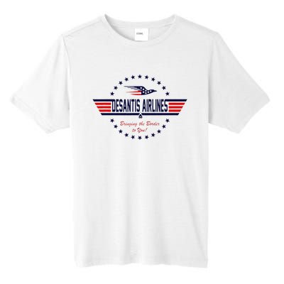 DeSantis Airlines Bringing The Border To You Tall Fusion ChromaSoft Performance T-Shirt