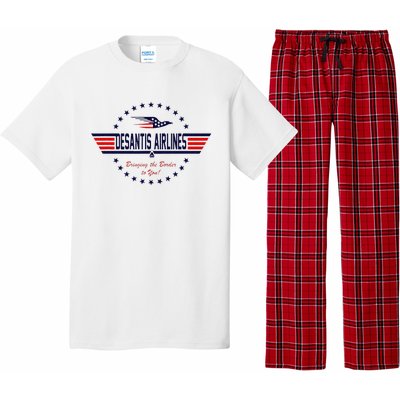 DeSantis Airlines Bringing The Border To You Pajama Set