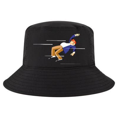 Dodging A Bullet Trump Shooting Cool Comfort Performance Bucket Hat