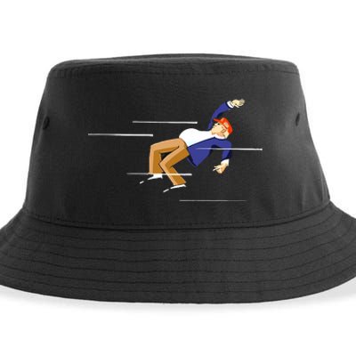 Dodging A Bullet Trump Shooting Sustainable Bucket Hat