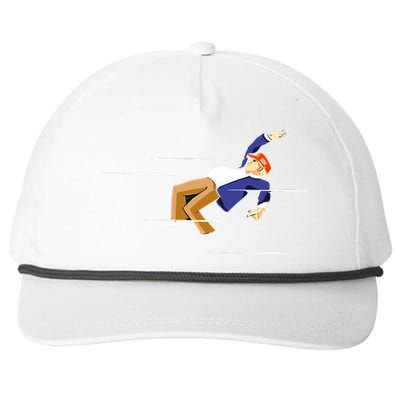 Dodging A Bullet Trump Shooting Snapback Five-Panel Rope Hat