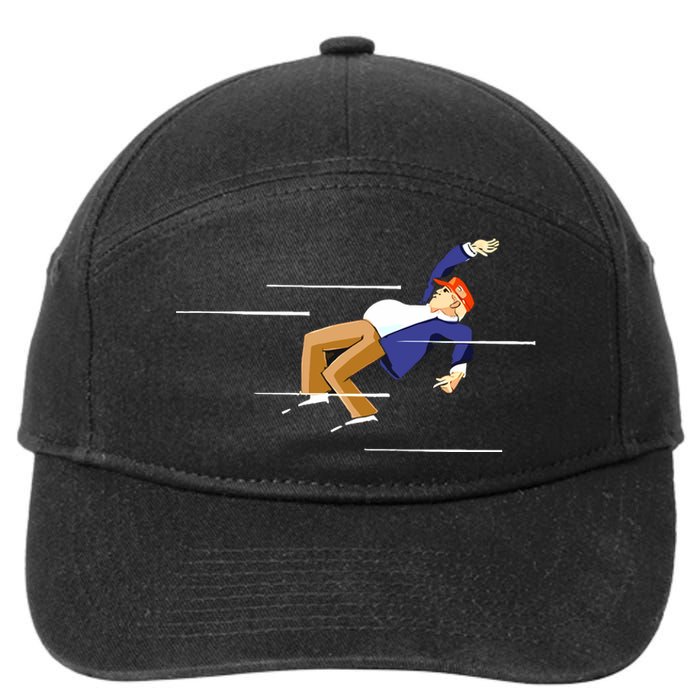 Dodging A Bullet Trump Shooting 7-Panel Snapback Hat