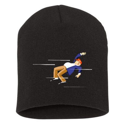 Dodging A Bullet Trump Shooting Short Acrylic Beanie