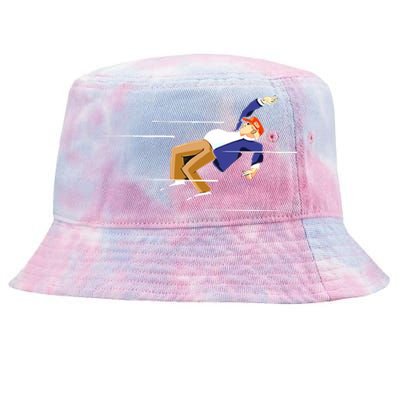 Dodging A Bullet Trump Shooting Tie-Dyed Bucket Hat