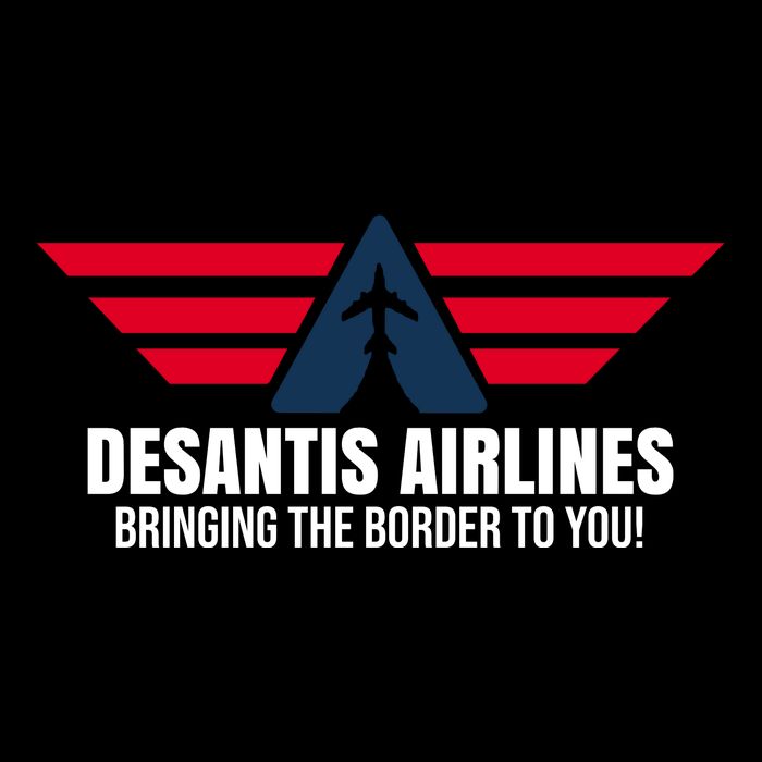 Desantis Airlines Bringing The Boarder To You Political Backpack