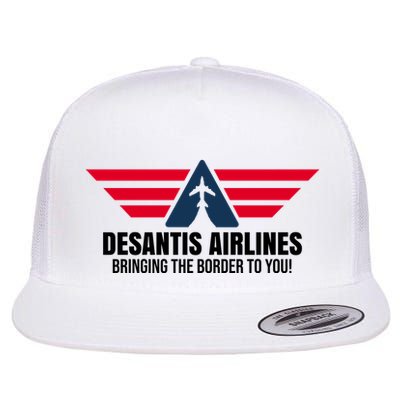 Desantis Airlines Bringing The Boarder To You Political Flatbill Hat