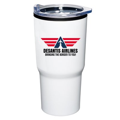 Desantis Airlines Bringing The Boarder To You Political Tumbler
