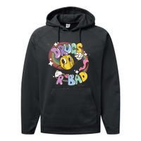 Drugs are bad - Funny Graphic Performance Fleece Hoodie