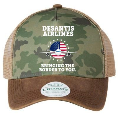 DeSantis Airlines Bringing The Boarder To You Legacy Tie Dye Trucker Hat