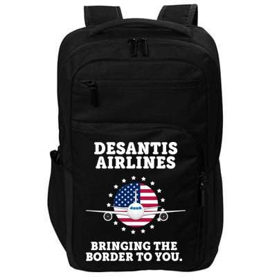 DeSantis Airlines Bringing The Boarder To You Impact Tech Backpack