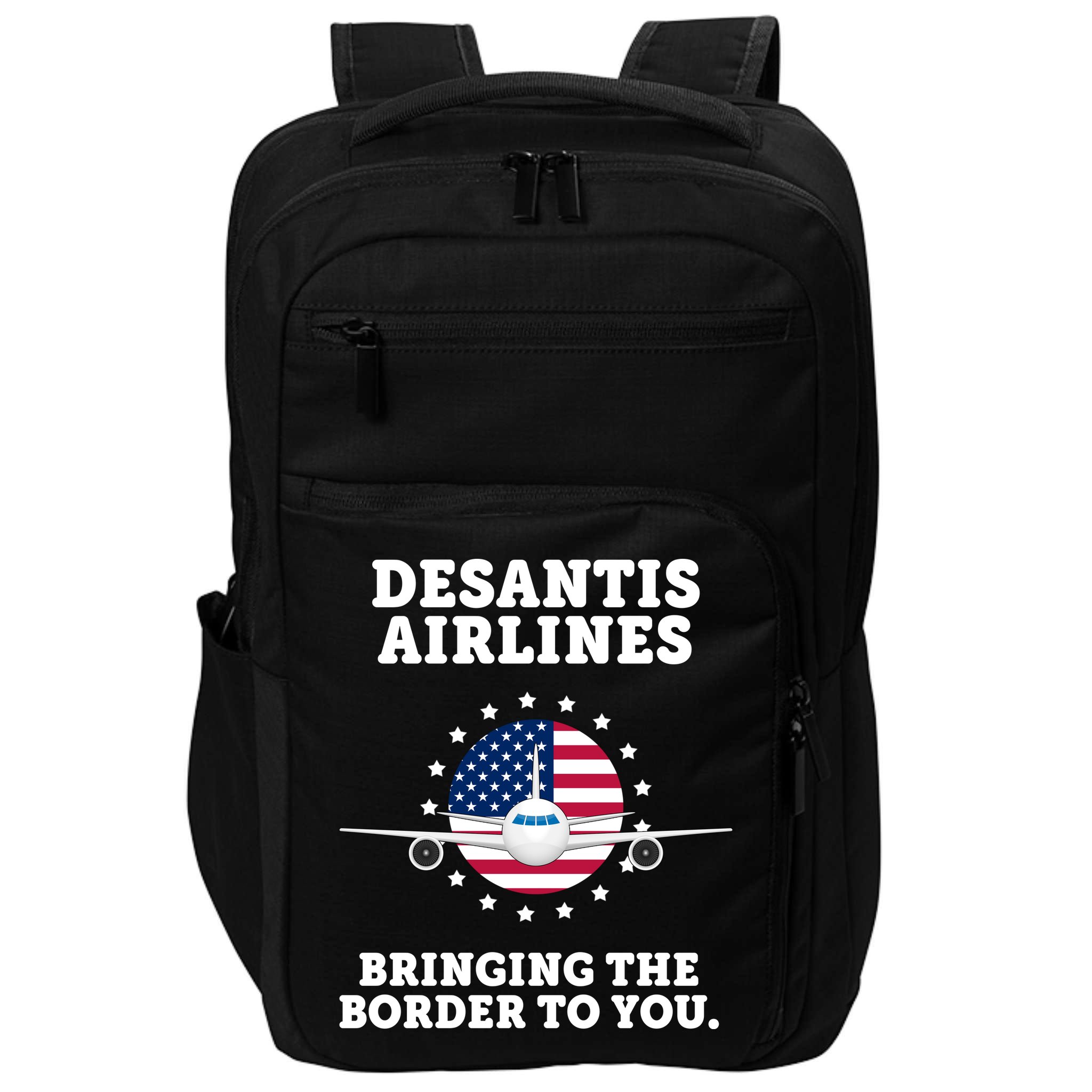 DeSantis Airlines Bringing The Boarder To You Impact Tech Backpack