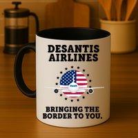 DeSantis Airlines Bringing The Boarder To You Mug