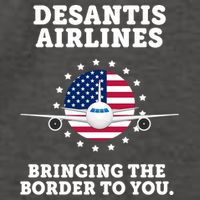 DeSantis Airlines Bringing The Boarder To You Vector Backpack