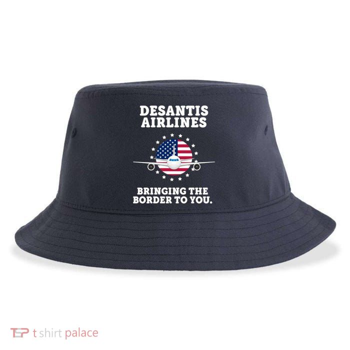 DeSantis Airlines Bringing The Boarder To You Sustainable Bucket Hat