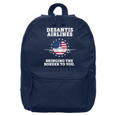 DeSantis Airlines Bringing The Boarder To You 16 in Basic Backpack