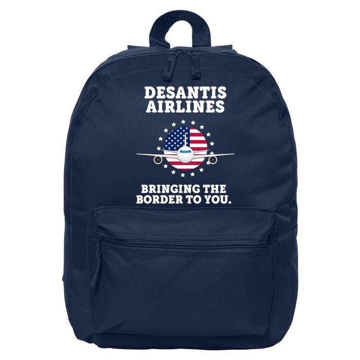 DeSantis Airlines Bringing The Boarder To You 16 in Basic Backpack