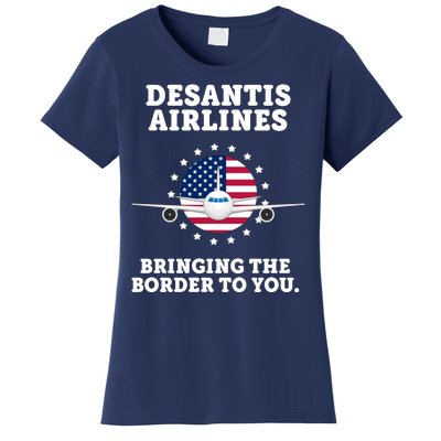 DeSantis Airlines Bringing The Boarder To You Women's T-Shirt