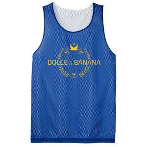 Dolce And Banana Cute Gift Funny Fashion Cute Gift Gift Mesh Reversible Basketball Jersey Tank