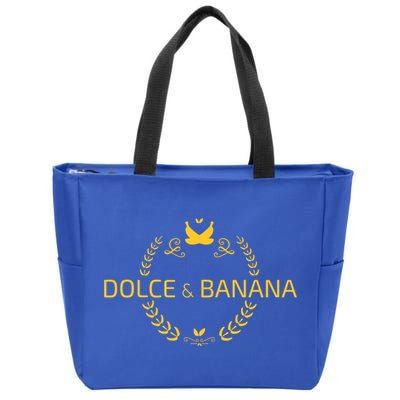 Dolce And Banana Cute Gift Funny Fashion Cute Gift Gift Zip Tote Bag