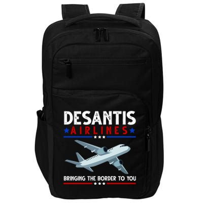 Desantis Airlines Bringing The Border To You Impact Tech Backpack