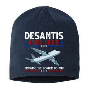 Desantis Airlines Bringing The Border To You Sustainable Beanie