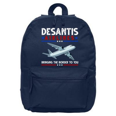 Desantis Airlines Bringing The Border To You 16 in Basic Backpack