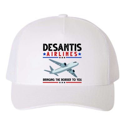 Desantis Airlines Bringing The Border To You Yupoong Adult 5-Panel Trucker Hat