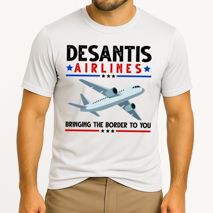 Desantis Airlines Bringing The Border To You Performance Shirt