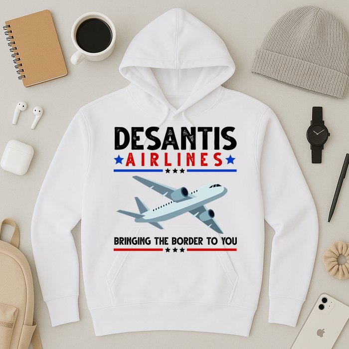 Desantis Airlines Bringing The Border To You Hoodie