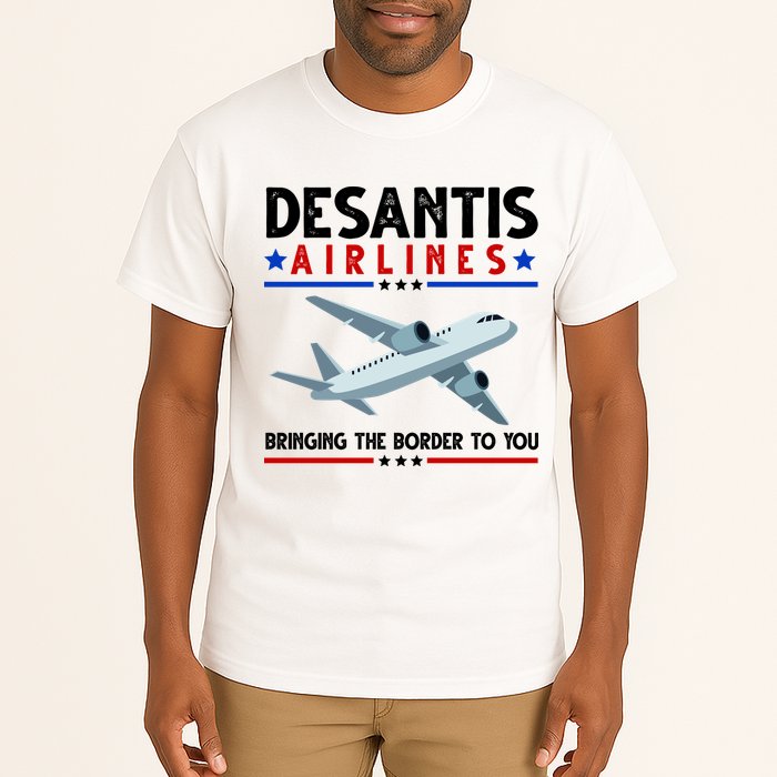 Desantis Airlines Bringing The Border To You Tall T-Shirt