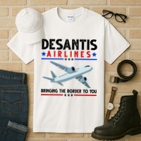 Desantis Airlines Bringing The Border To You Tall T-Shirt