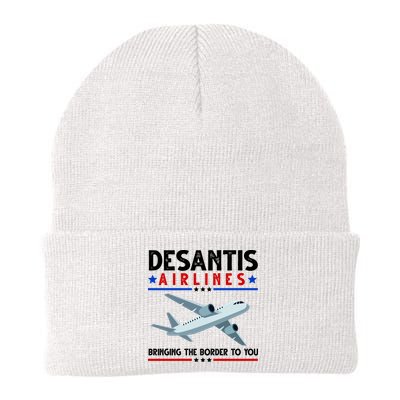 Desantis Airlines Bringing The Border To You Beanie