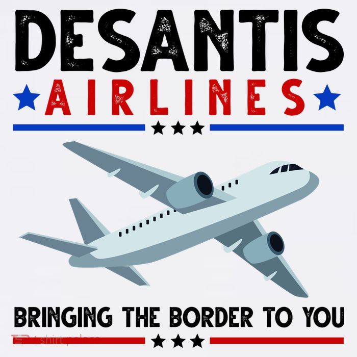 Desantis Airlines Bringing The Border To You Toddler T-Shirt
