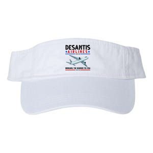 Desantis Airlines Bringing The Border To You Valucap Bio-Washed Visor