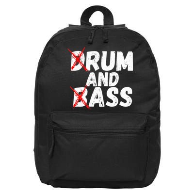 Drum And Bass Rum And Ass 16 in Basic Backpack