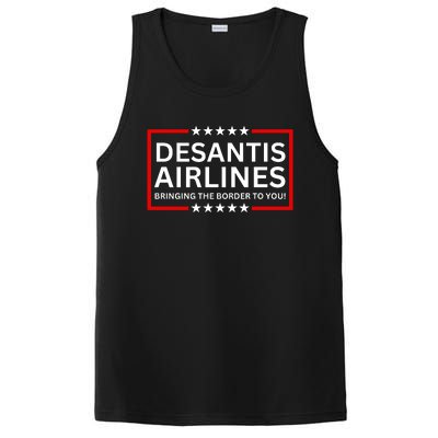 Desantis Airlines Bringing The Border To You PosiCharge Competitor Tank