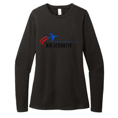 Desantis Airlines Bringing The Border To You Womens CVC Long Sleeve Shirt