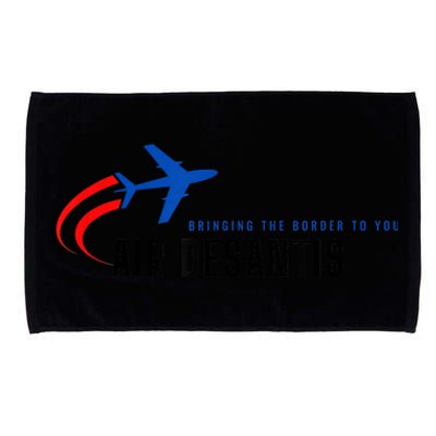 Desantis Airlines Bringing The Border To You Microfiber Hand Towel