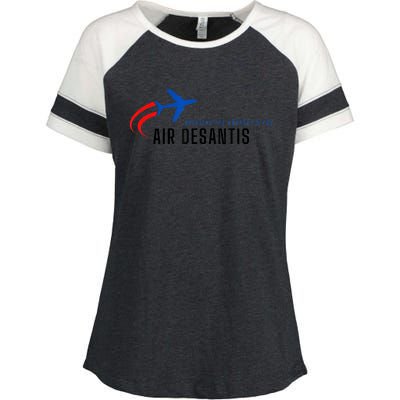 Desantis Airlines Bringing The Border To You Enza Ladies Jersey Colorblock Tee