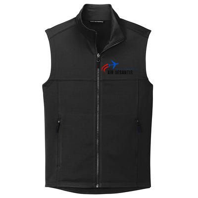 Desantis Airlines Bringing The Border To You Collective Smooth Fleece Vest